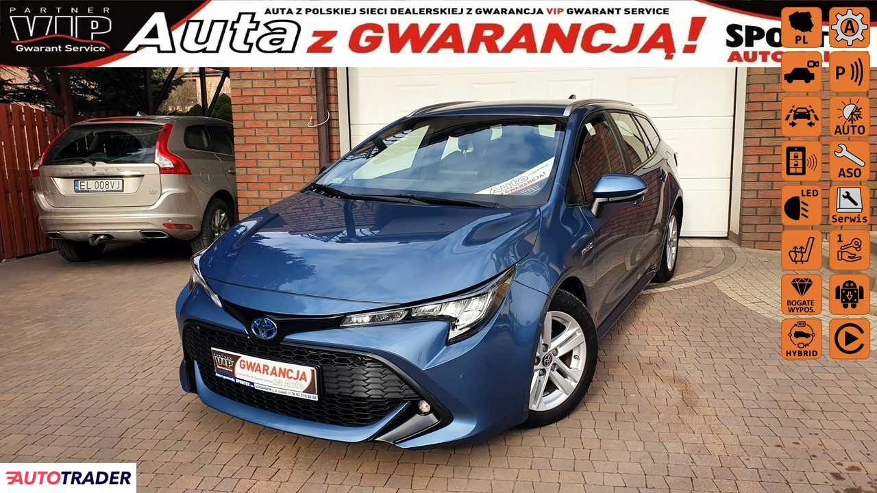 Toyota Corolla 1.8 hybrydowy 122 KM 2021r. (Aleksandrów Łódzki)