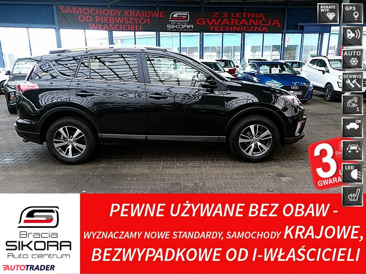 Toyota RAV 4 2.0 diesel 143 KM 2016r. (Mysłowice)