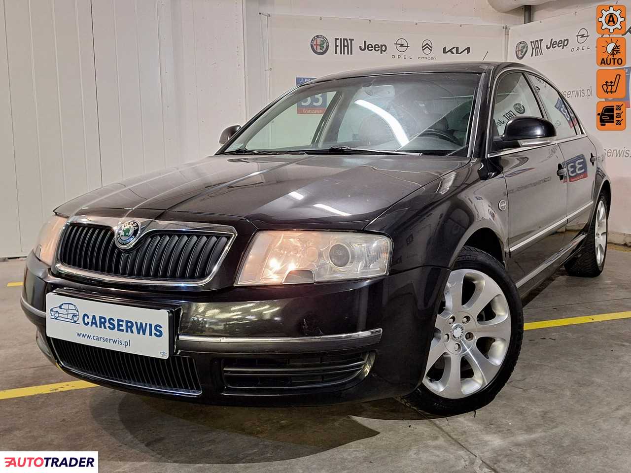 Skoda Superb 2007 2.8 193 KM