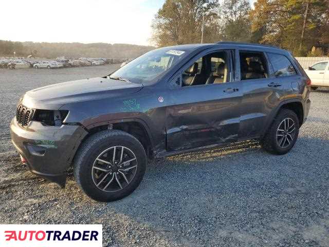 Jeep Grand Cherokee 5.0 benzyna 2020r. (CONCORD)