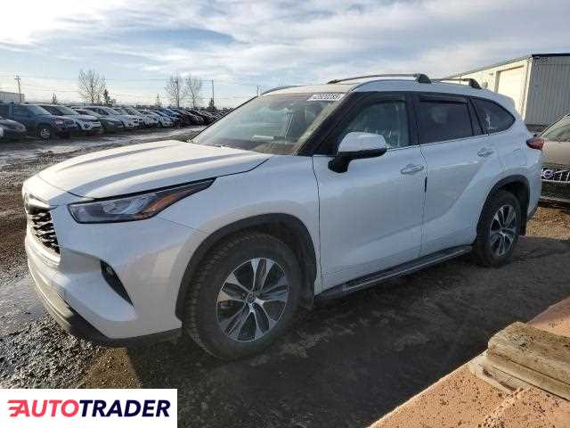 Toyota Highlander 3.0 benzyna 2020r. (ROCKY VIEW COUNTY)