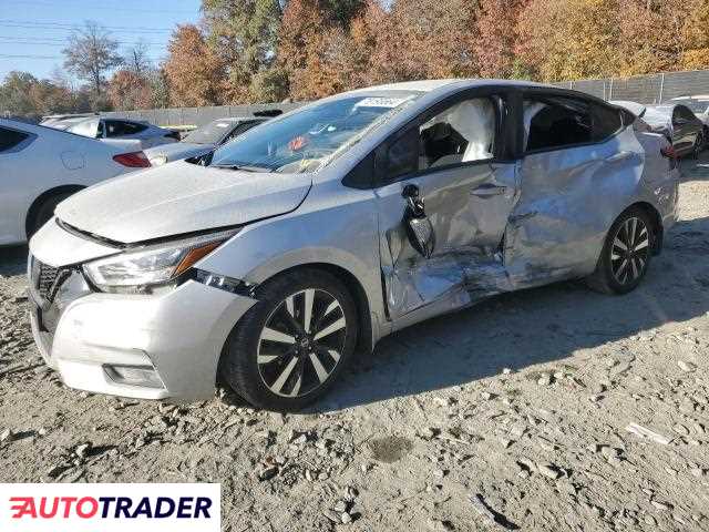 Nissan Versa 1.0 benzyna 2021r. (WALDORF)