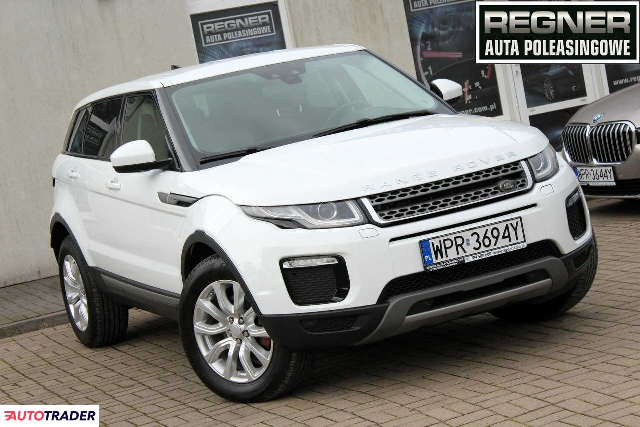 Land Rover Range Rover Evoque 2018 2.0 150 KM Land Rover Range Rover Evoque 2018 2.0 150 KM