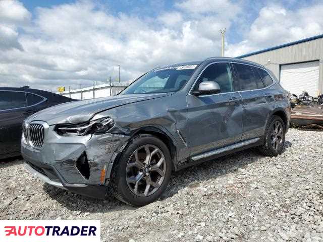 BMW X3 2.0 benzyna 2024r. (CAHOKIA HEIGHTS)