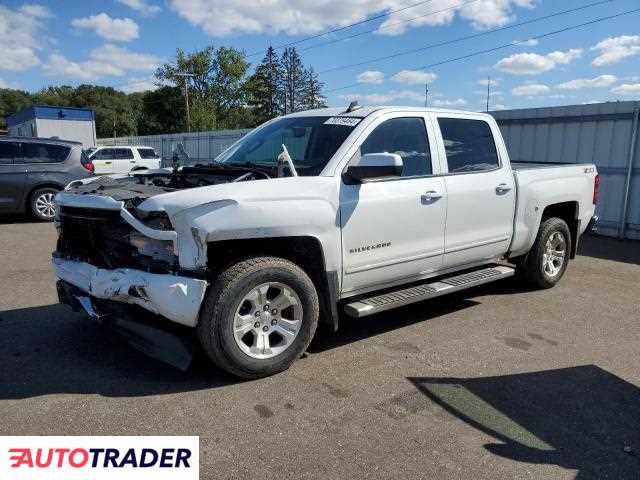 Chevrolet Silverado 5.0 benzyna 2018r. (HAM LAKE)