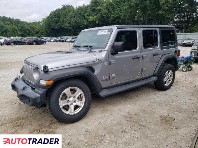 Jeep Wrangler 3.0 benzyna 2019r. (NORTH BILLERICA)