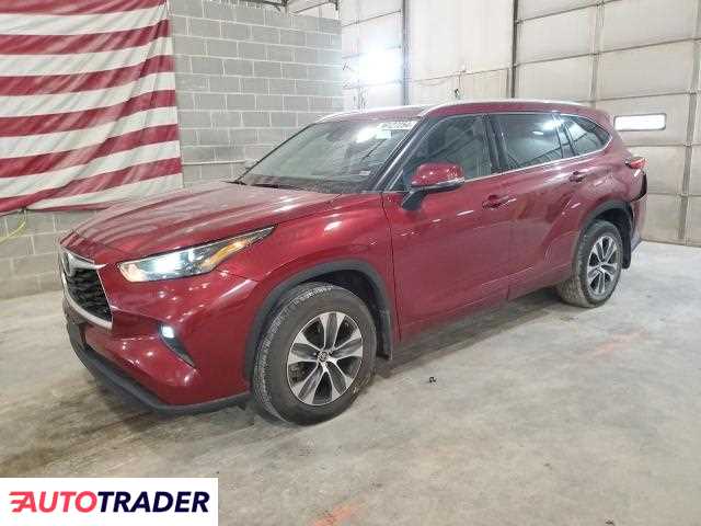 Toyota Highlander 3.0 benzyna 2022r. (COLUMBIA)