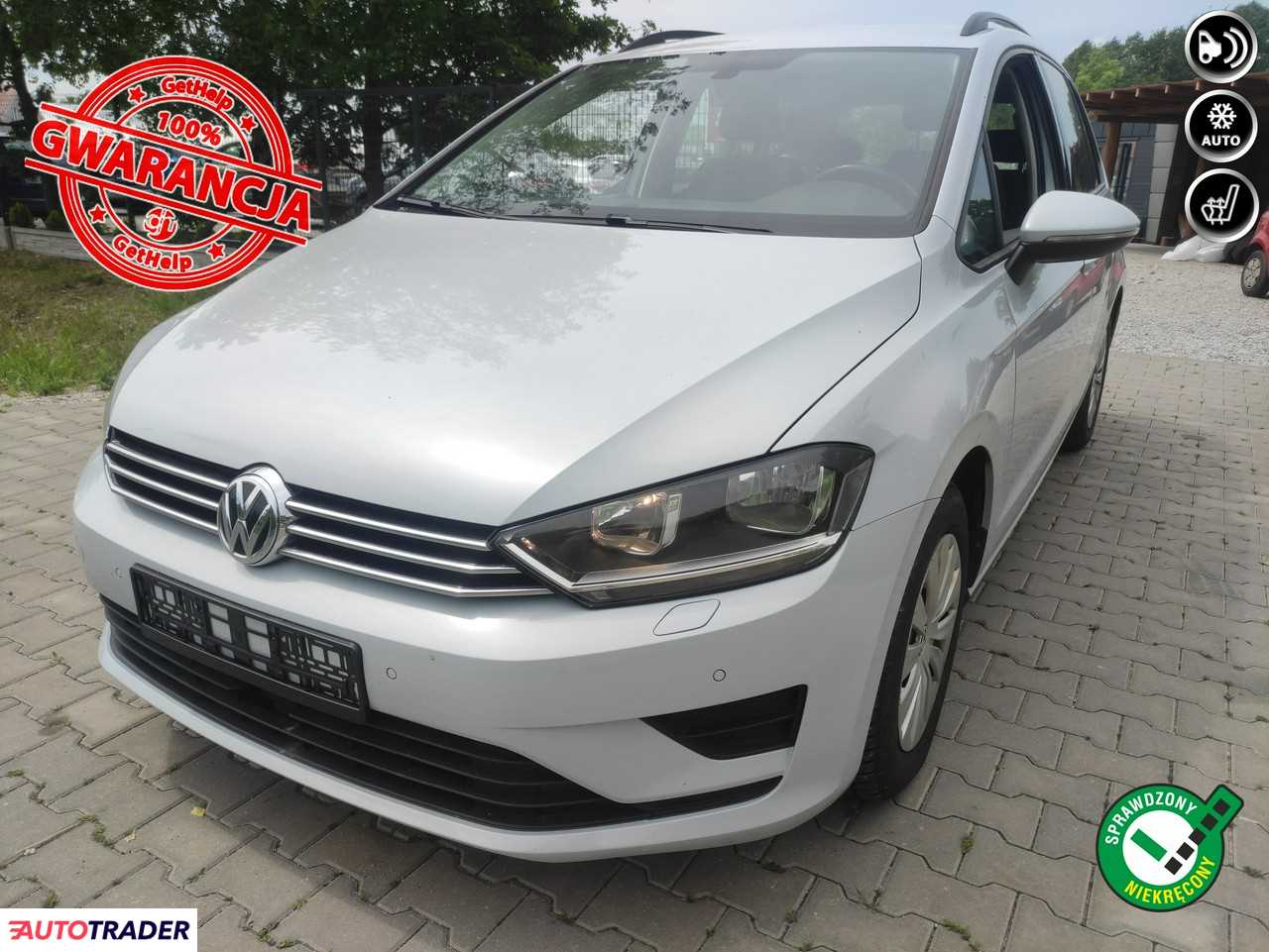 Volkswagen Golf Sportsvan 2017 1.6 115 KM Volkswagen Golf Sportsvan 2017 1.6 115 KM