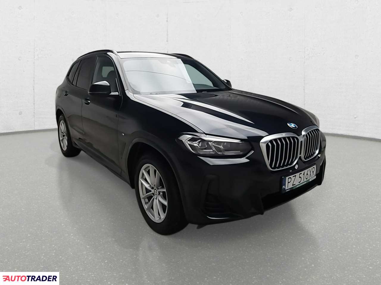 BMW X3 3.0 hybrydowy 285 KM 2022r. (Komorniki)