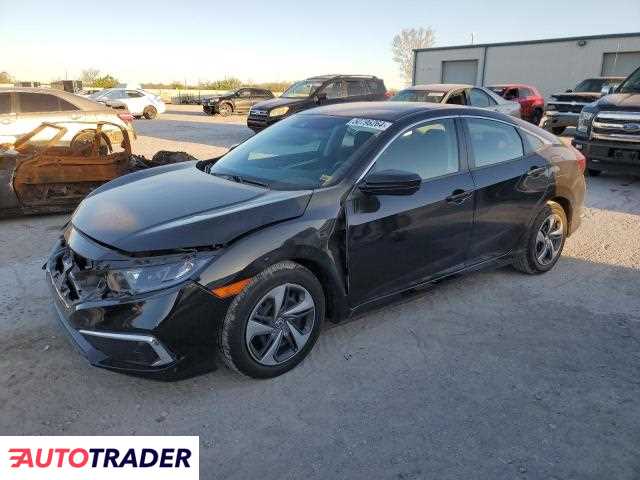 Honda Civic 2.0 benzyna 2020r. (KANSAS CITY)