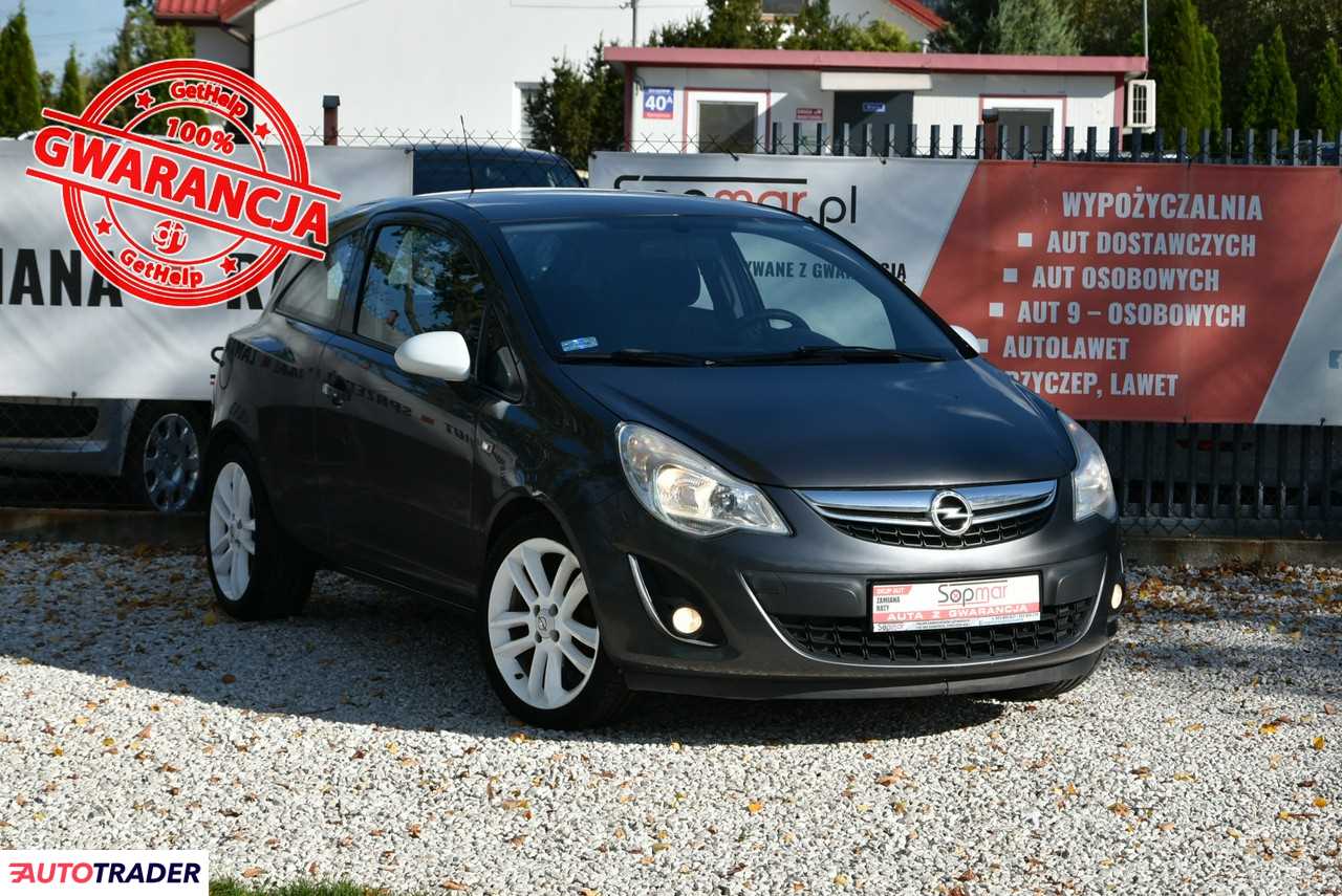 Opel Corsa 2012 1.2 95 KM