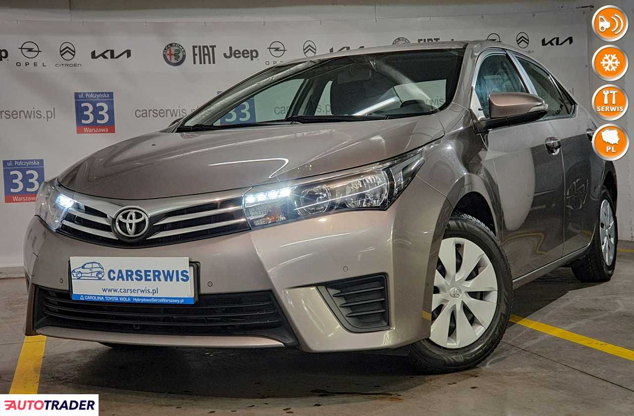 Toyota Corolla 2016 1.6 132 KM