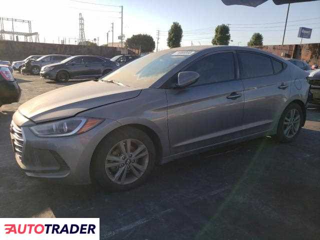 Hyundai Elantra 2.0 benzyna 2018r. (WILMINGTON)