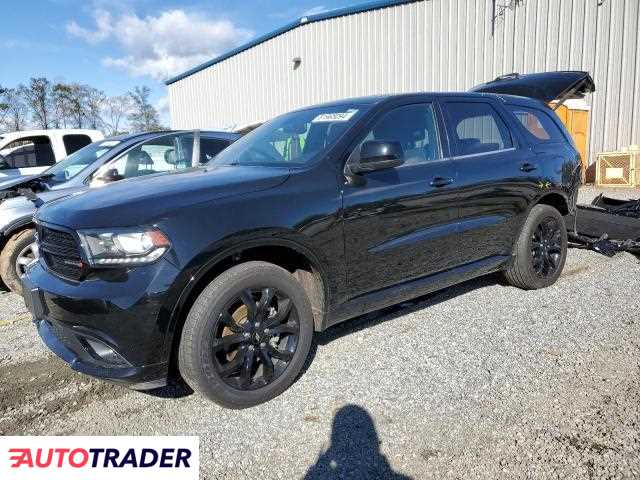 Dodge Durango 3.0 benzyna 2020r. (SPARTANBURG)