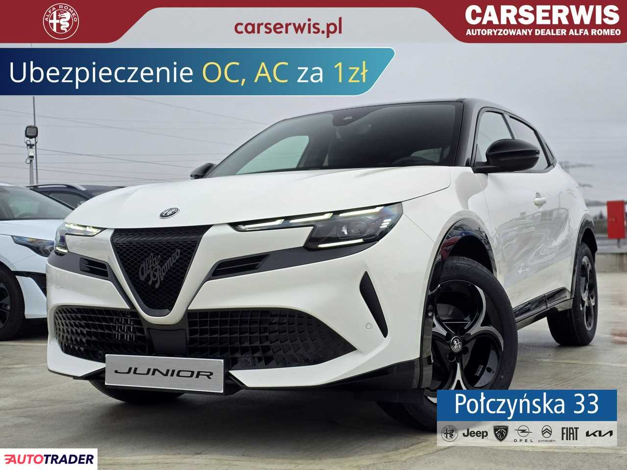 Alfa Romeo Junior 2024 1.2 145 KM Alfa Romeo Junior 2024 1.2 145 KM