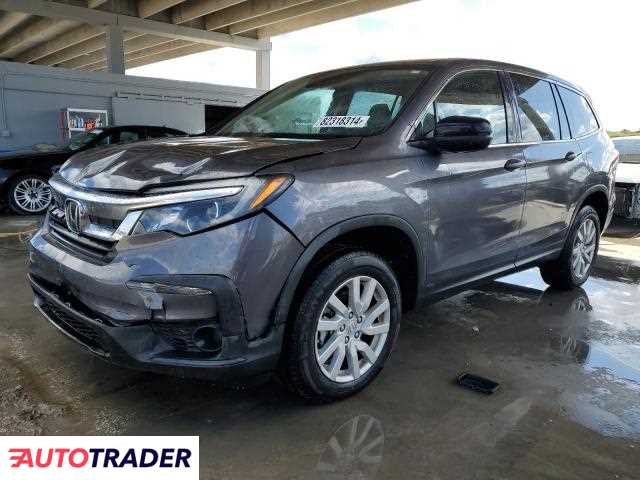 Honda Pilot 3.0 benzyna 2021r. (WEST PALM BEACH)