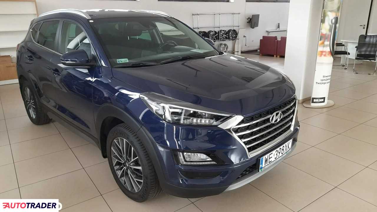 Hyundai Tucson 1.6 benzyna 177 KM 2019r. (Kraków)