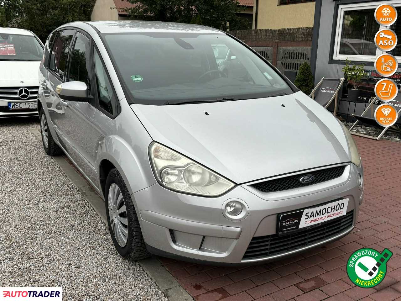 Ford S-Max 2008 2.0 140 KM Ford S-Max 2008 2.0 140 KM