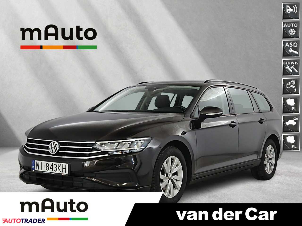 Volkswagen Passat 2020 1.5 150 KM Volkswagen Passat 2020 1.5 150 KM