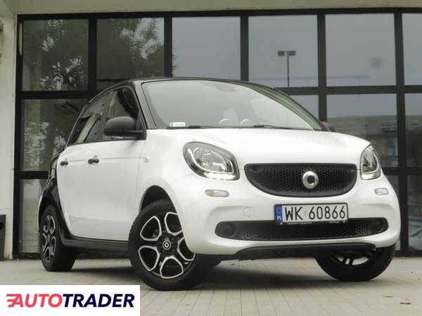 Smart ForFour 2018 1.0 71 KM Smart ForFour 2018 1.0 71 KM