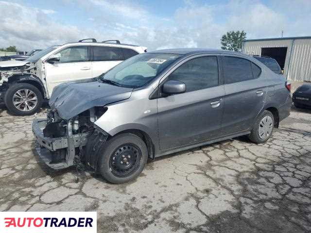 Mitsubishi Mirage 1.0 benzyna 2023r. (KANSAS CITY)