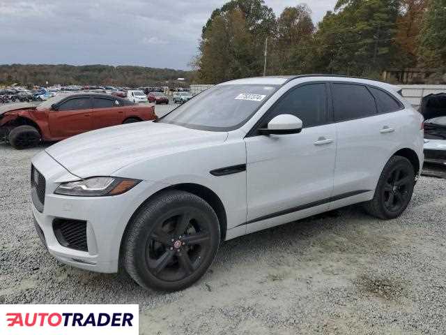 Jaguar F-PACE 2.0 benzyna 2020r. (CONCORD)