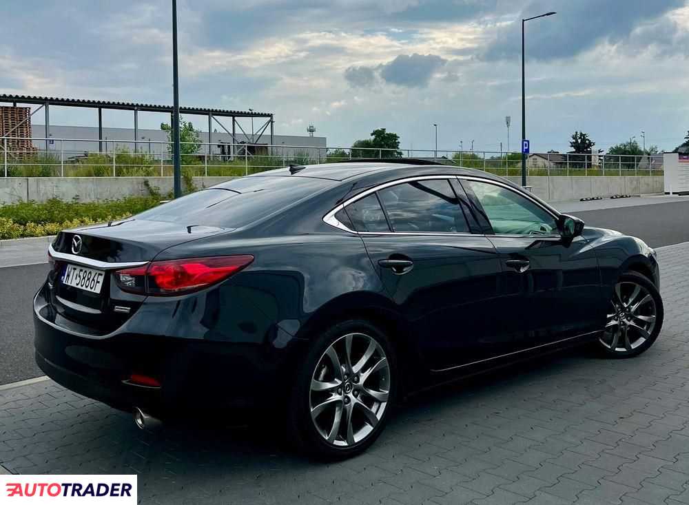 Mazda 6 2.5 benzyna 192 KM 2016r. (poznań)