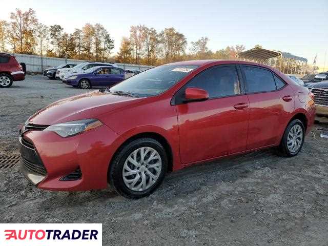 Toyota Corolla 1.0 benzyna 2019r. (SPARTANBURG)