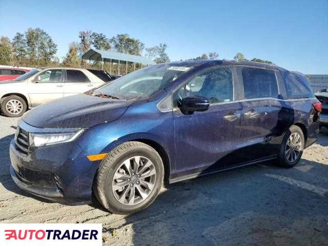 Honda Odyssey 3.0 benzyna 2022r. (SPARTANBURG)