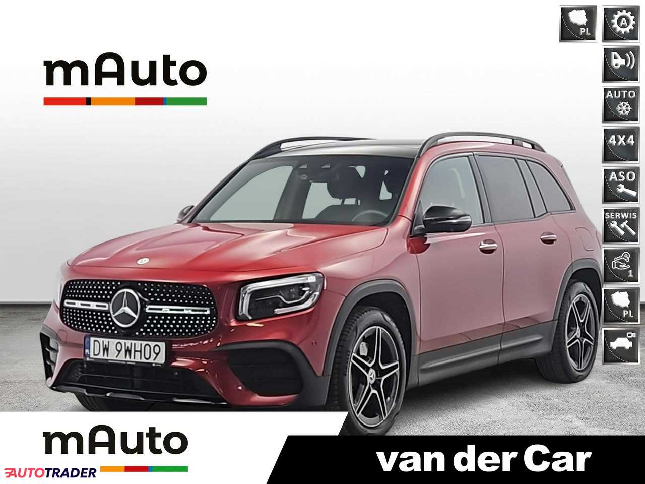 Mercedes GL 2023 2.0 190 KM Mercedes GL 2023 2.0 190 KM