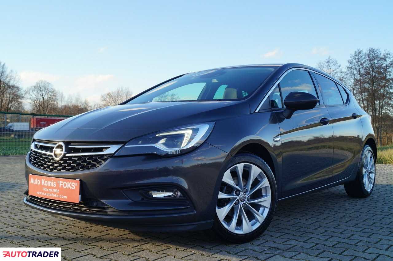 Opel Astra 2016 1.4 125 KM