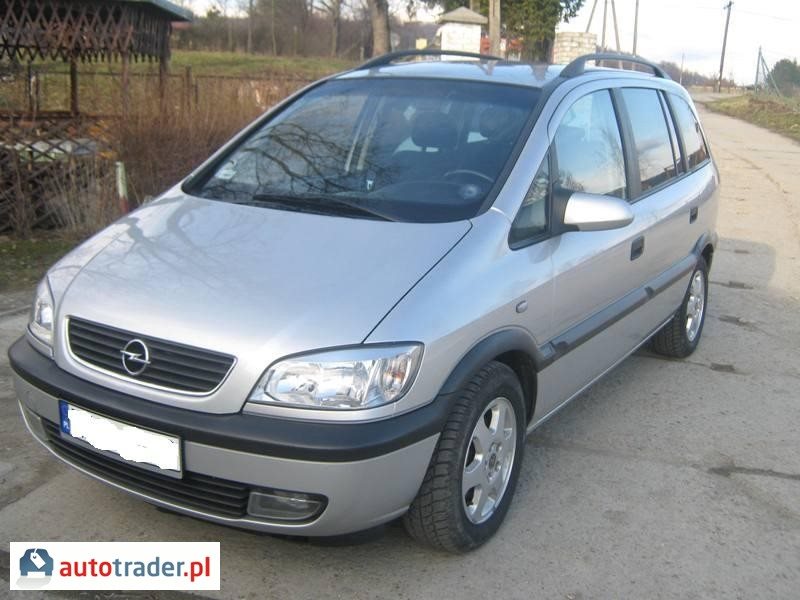 Opel zafira 2000