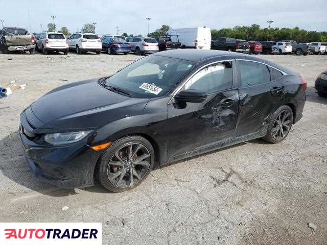 Honda Civic 2.0 benzyna 2019r. (INDIANAPOLIS)