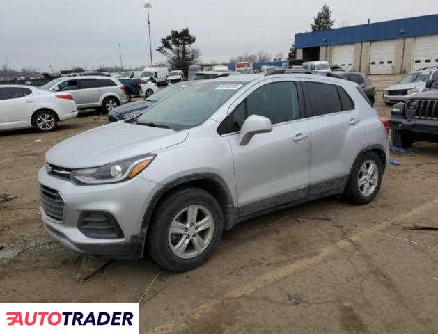 Chevrolet Trax 1.0 benzyna 2020r. (WOODHAVEN)