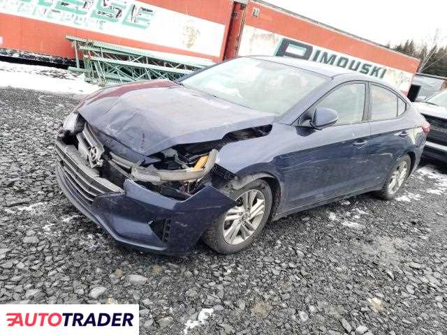 Hyundai Elantra 2.0 benzyna 2019r. (MONTREAL-EST)