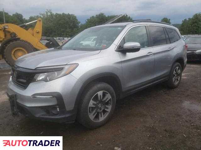 Honda Pilot 3.0 benzyna 2021r. (MARLBORO)