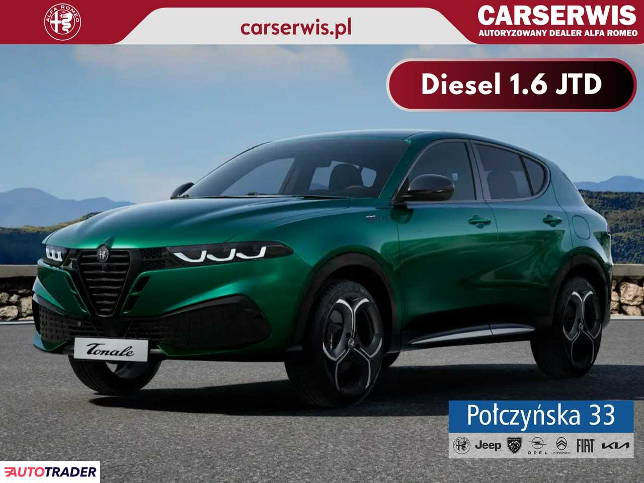 Alfa Romeo Pozostałe 2026 1.6 130 KM