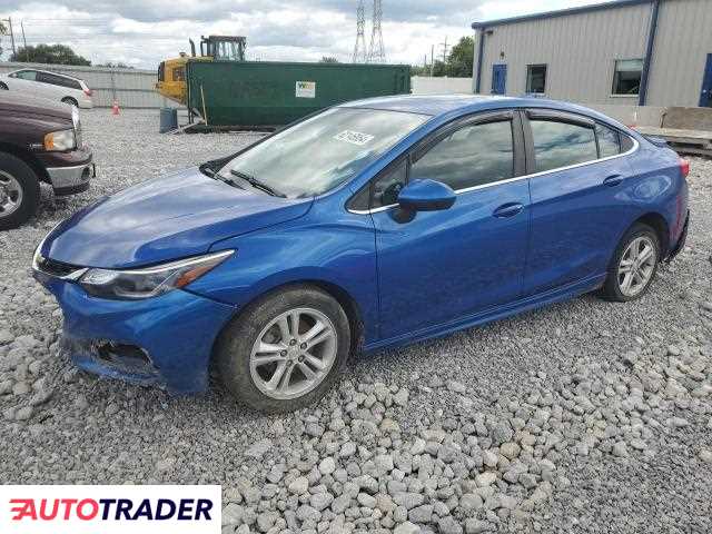 Chevrolet Cruze 1.0 benzyna 2018r. (BARBERTON)