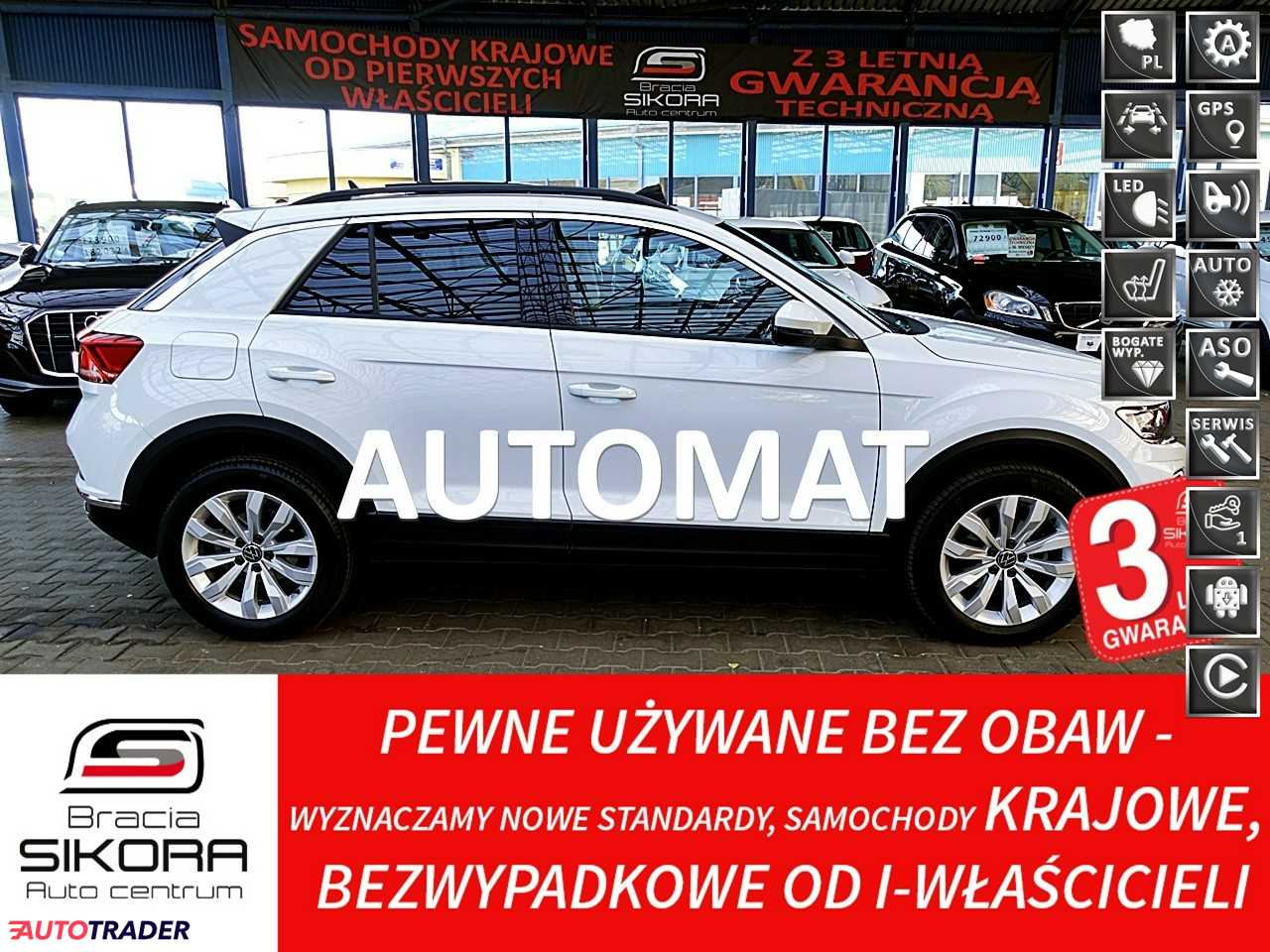 Volkswagen T-Roc 1.5 benzyna 150 KM 2021r. (Mysłowice)