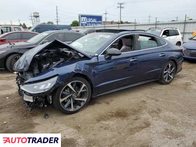 Hyundai Sonata 1.0 benzyna 2021r. (CHICAGO HEIGHTS)