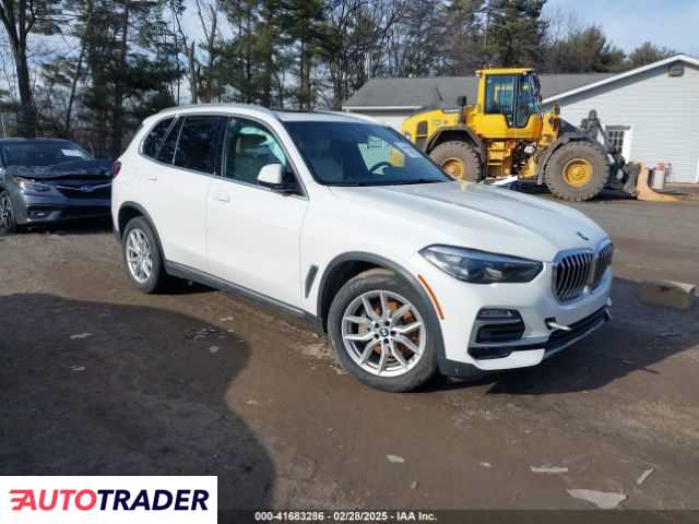 BMW X5 3.0 benzyna 2021r. (NEW PHILADELPHIA)