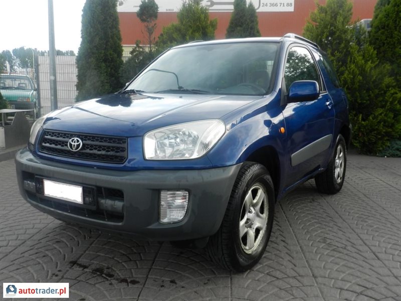 Toyota RAV 4 2003 1.8 125 KM Toyota RAV 4 2003 1.8 125 KM