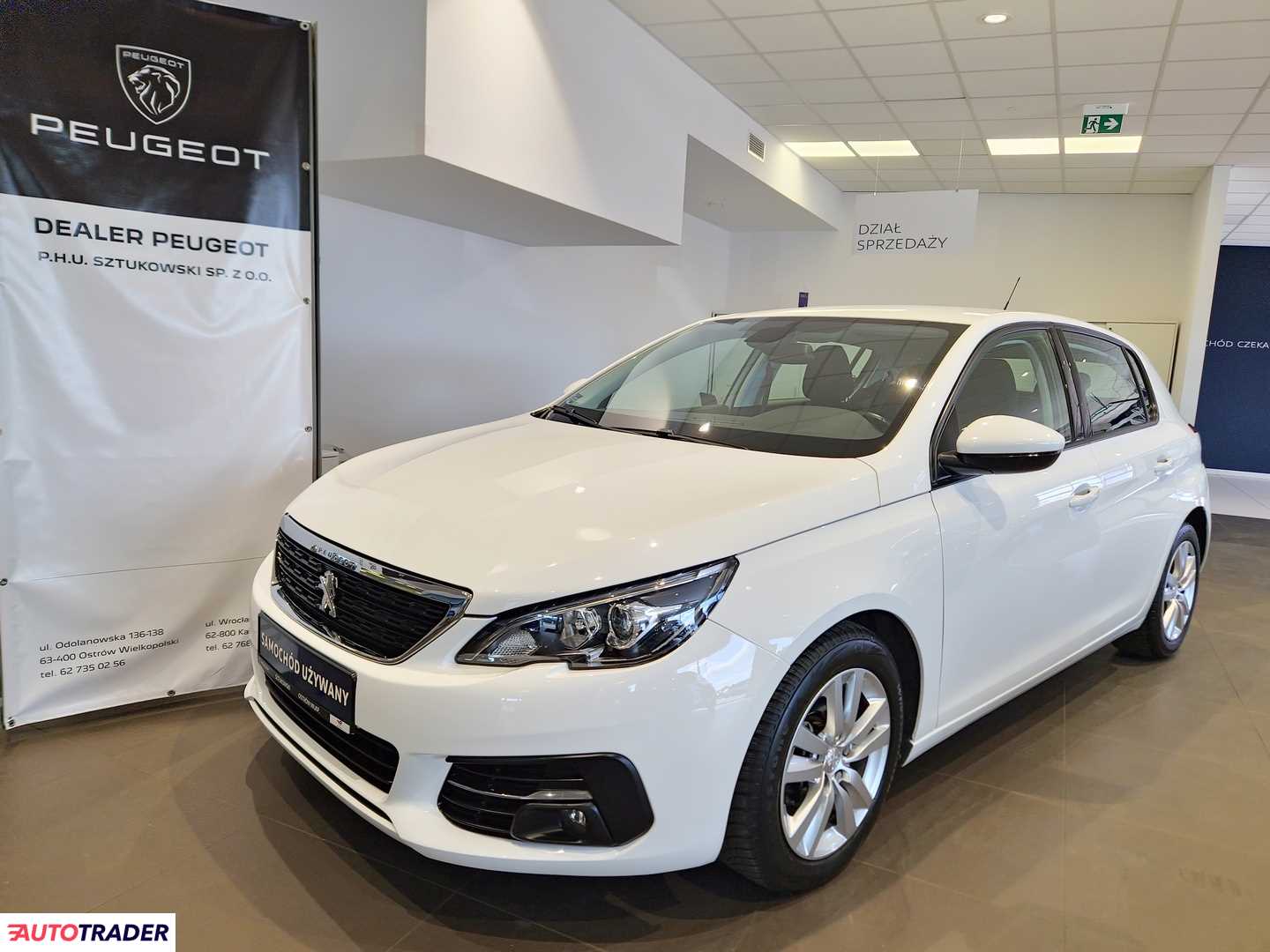 Peugeot 308 2019 1.5 102 KM