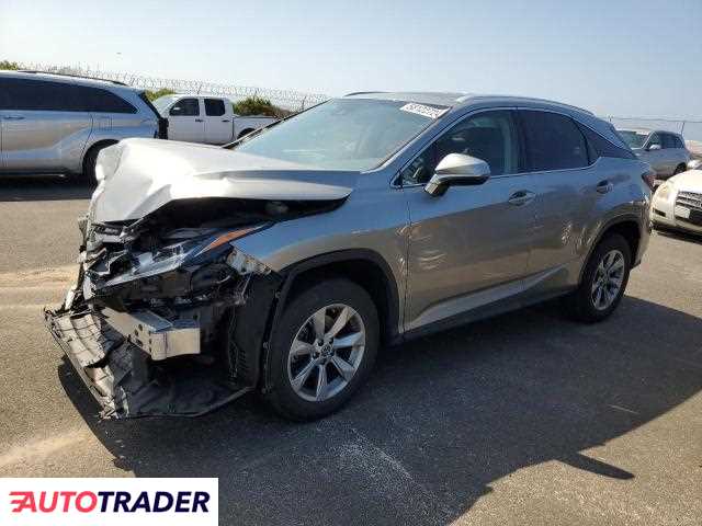 Lexus RX 3.0 benzyna 2019r. (KAPOLEI)