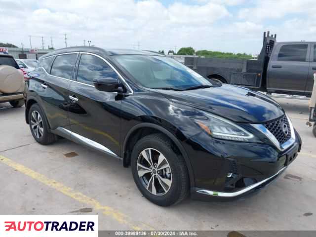 Nissan Murano 3.0 benzyna 2023r. (SAN ANTONIO)