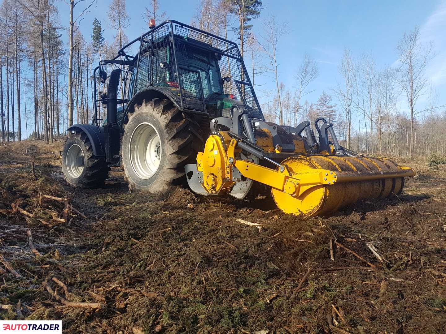 Mulczer Leśny, Frez Leśny  powierzchniowy