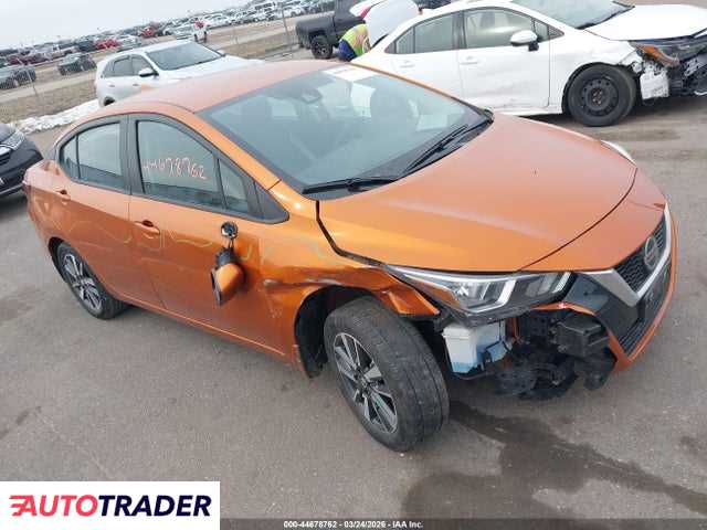Nissan Versa 2022 1