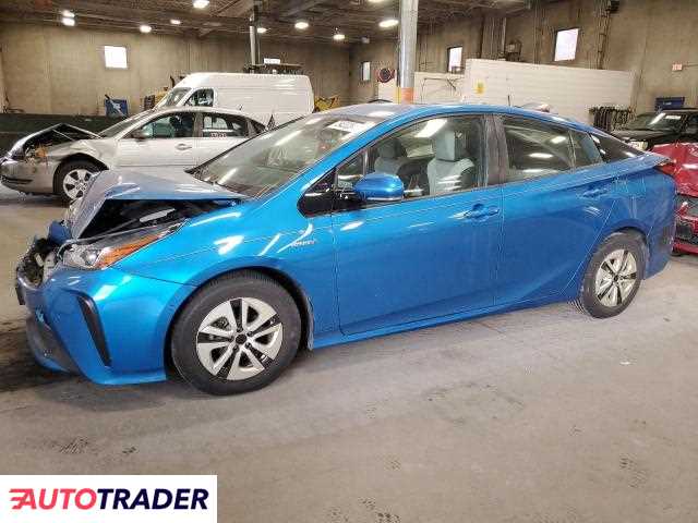 Toyota Prius 1.0 hybrydowy 2019r. (HAM LAKE)