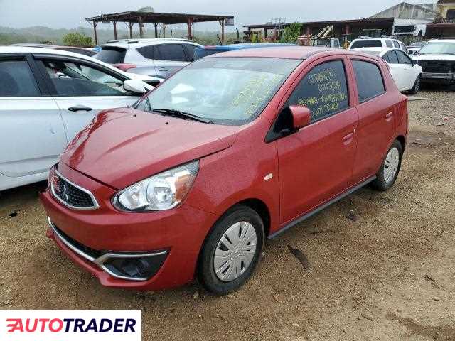 Mitsubishi Mirage 1.0 benzyna 2019r. (KAPOLEI)