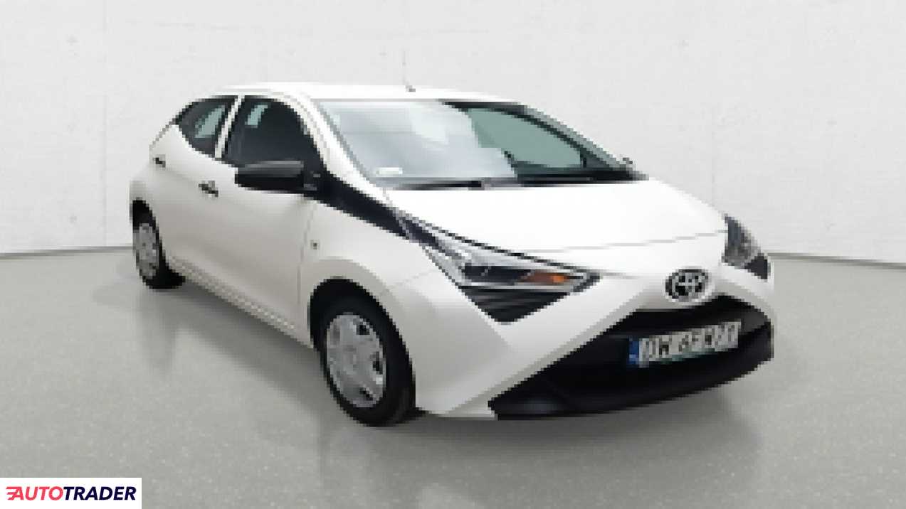 Toyota Aygo 1.0 benzyna 72 KM 2019r. (Komorniki)